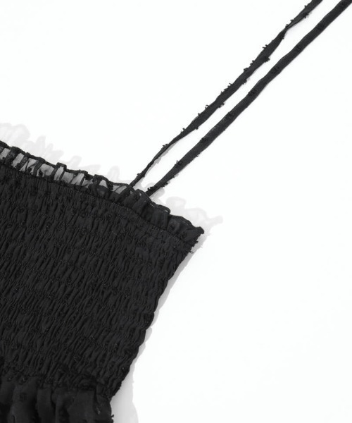 flower（フラワー）の「エアリードットワンピース（ワンピース・レディース・アイボリー/ブラック・FREE）」の16枚目の写真