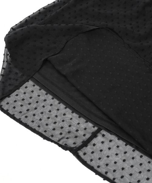 flower（フラワー）の「エアリードットワンピース（ワンピース・レディース・アイボリー/ブラック・FREE）」の18枚目の写真