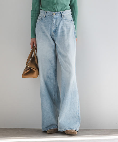 SERGE de bleu(サージ)の「SERGE/サージ KHUFU(デニムパンツ・レディース・ブルー・26/25/24/23)」の20枚目の写真