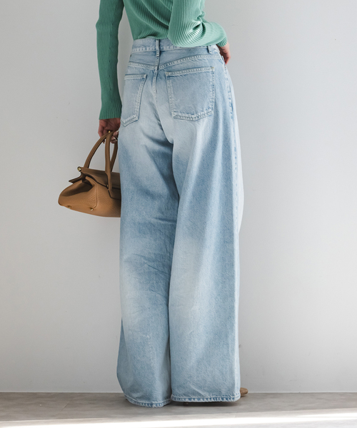 SERGE de bleu(サージ)の「SERGE/サージ KHUFU(デニムパンツ・レディース・ブルー・26/25/24/23)」の22枚目の写真