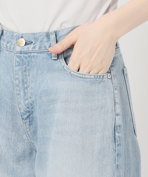 SERGE de bleu(サージ)の「SERGE/サージ KHUFU(デニムパンツ・レディース・ブルー・26/25/24/23)」の8枚目の写真