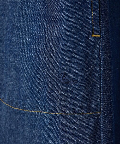 DECOY SINCE 1981（デコイシンスイチキュウハチイチ）の「【羽織としても楽しめる】デニムワンピース【ポケットあり】（ワンピース・レディース・ネイビー・9号/11号/13号）」の9枚目の写真
