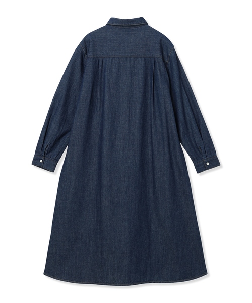 DECOY SINCE 1981（デコイシンスイチキュウハチイチ）の「【羽織としても楽しめる】デニムワンピース【ポケットあり】（ワンピース・レディース・ネイビー・9号/11号/13号）」の12枚目の写真