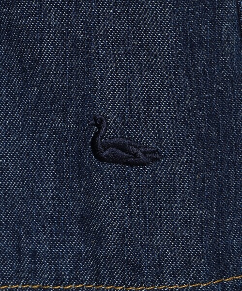 DECOY SINCE 1981（デコイシンスイチキュウハチイチ）の「【羽織としても楽しめる】デニムワンピース【ポケットあり】（ワンピース・レディース・ネイビー・9号/11号/13号）」の16枚目の写真