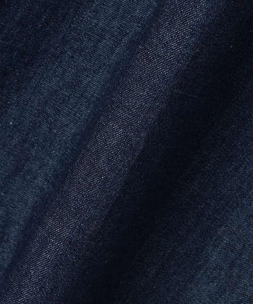 DECOY SINCE 1981（デコイシンスイチキュウハチイチ）の「【羽織としても楽しめる】デニムワンピース【ポケットあり】（ワンピース・レディース・ネイビー・9号/11号/13号）」の17枚目の写真