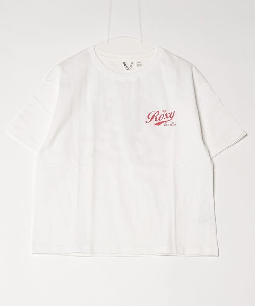 ROXY(ロキシー)の「ロキシー ROXY ROXY WITH HEART S/S TEE(Tシャツ/カットソー・レディース・ホワイト×レッド/ブラック/グレー・S/M/L)」の11枚目の写真