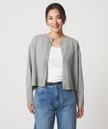 ヘムライン カーディガン ‐ウォッシャブル‐<A DAY IN THE LIFE>