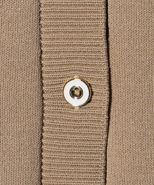 A DAY IN THE LIFE UNITED ARROWS(アデイインザライフユナイテッドアローズ)の「ヘムライン カーディガン ‐ウォッシャブル‐<A DAY IN THE LIFE>(カーディガン/ボレロ・レディース・オフホワイト/ベージュ/ライトグレー/ネイビー・FREE)」の18枚目の写真
