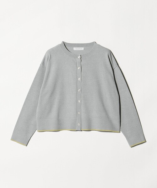 A DAY IN THE LIFE UNITED ARROWS(アデイインザライフユナイテッドアローズ)の「ヘムライン カーディガン ‐ウォッシャブル‐<A DAY IN THE LIFE>(カーディガン/ボレロ・レディース・オフホワイト/ベージュ/ライトグレー/ネイビー・FREE)」の11枚目の写真