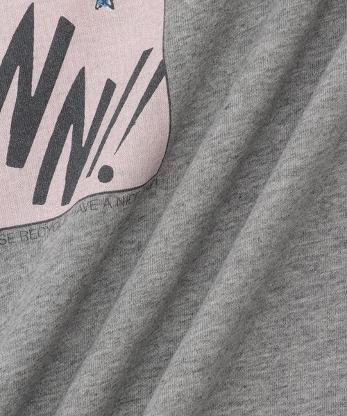 GANNI（ガニー）の「【GANNI(ガニー)】Basic Cotton Jersey Bear Comic Teddy（Tシャツ/カットソー・レディース・チャコールグレー/グレー・S）」の14枚目の写真