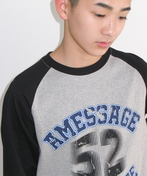 AMESWORLDWIDE(アメスワールドワイド)の「VINTAGE 52 RAGLAN LS TEE BLACK(Tシャツ/カットソー・レディース・その他・LARGE/SMALL/MEDIUM)」の11枚目の写真