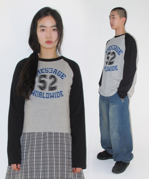 AMESWORLDWIDE(アメスワールドワイド)の「VINTAGE 52 RAGLAN LS TEE BLACK(Tシャツ/カットソー・レディース・その他・LARGE/SMALL/MEDIUM)」の12枚目の写真