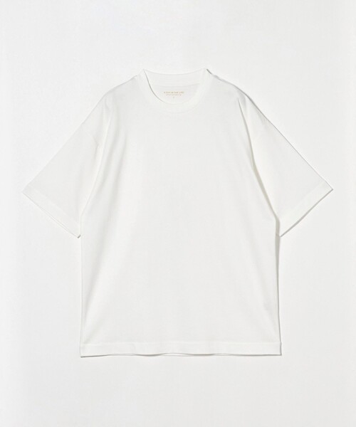 A DAY IN THE LIFE UNITED ARROWS(アデイインザライフユナイテッドアローズ)の「スウェリング テンジク リラックス カットソー<A DAY IN THE LIFE>(Tシャツ/カットソー・メンズ・ブラック/ホワイト/ダークグレー・M/L/XL)」の2枚目の写真
