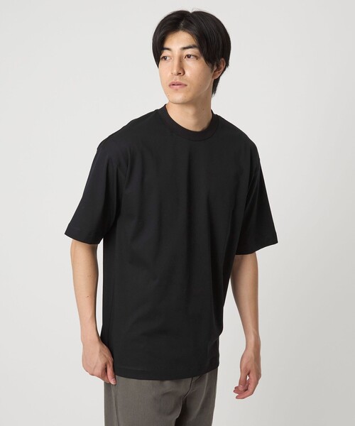 A DAY IN THE LIFE UNITED ARROWS(アデイインザライフユナイテッドアローズ)の「スウェリング テンジク リラックス カットソー<A DAY IN THE LIFE>(Tシャツ/カットソー・メンズ・ブラック/ホワイト/ダークグレー・M/L/XL)」の3枚目の写真