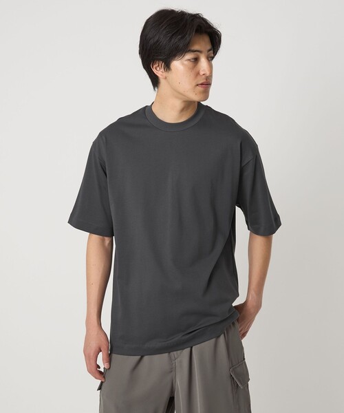 A DAY IN THE LIFE UNITED ARROWS(アデイインザライフユナイテッドアローズ)の「スウェリング テンジク リラックス カットソー<A DAY IN THE LIFE>(Tシャツ/カットソー・メンズ・ブラック/ホワイト/ダークグレー・M/L/XL)」の21枚目の写真