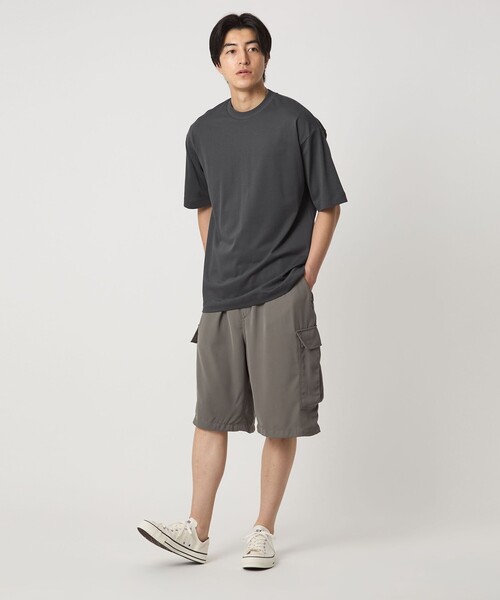 A DAY IN THE LIFE UNITED ARROWS(アデイインザライフユナイテッドアローズ)の「スウェリング テンジク リラックス カットソー<A DAY IN THE LIFE>(Tシャツ/カットソー・メンズ・ブラック/ホワイト/ダークグレー・M/L/XL)」の19枚目の写真