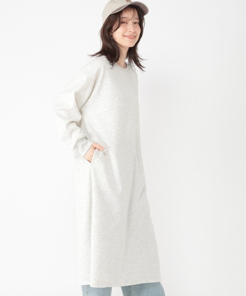studio CLIP（スタディオクリップ）の「ライトダンボールワンピース（ワンピース・レディース・モカ・FREE）」の3枚目の写真