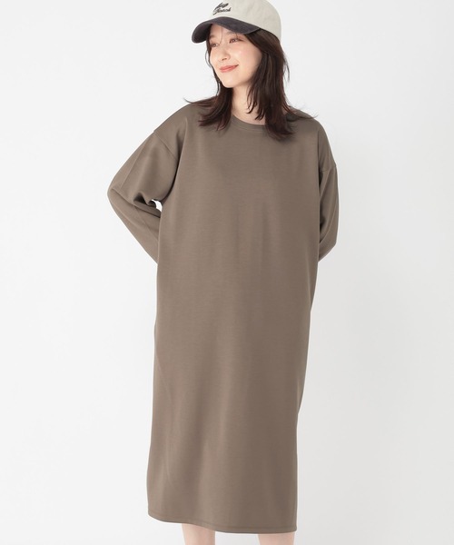 studio CLIP（スタディオクリップ）の「ライトダンボールワンピース（ワンピース・レディース・モカ・FREE）」の7枚目の写真