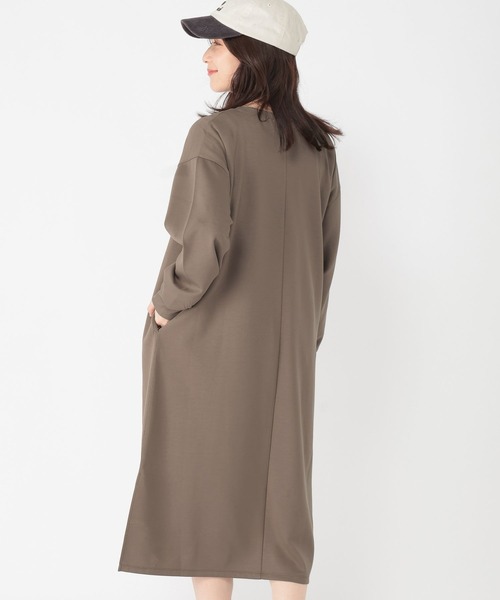 studio CLIP（スタディオクリップ）の「ライトダンボールワンピース（ワンピース・レディース・モカ・FREE）」の8枚目の写真