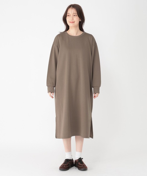 studio CLIP（スタディオクリップ）の「ライトダンボールワンピース（ワンピース・レディース・モカ・FREE）」の10枚目の写真