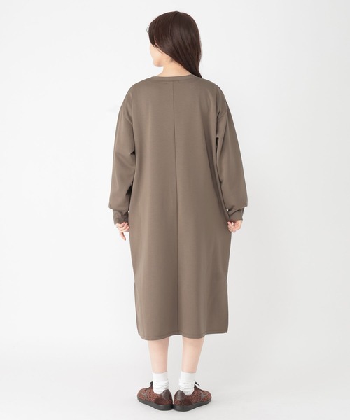 studio CLIP（スタディオクリップ）の「ライトダンボールワンピース（ワンピース・レディース・モカ・FREE）」の12枚目の写真