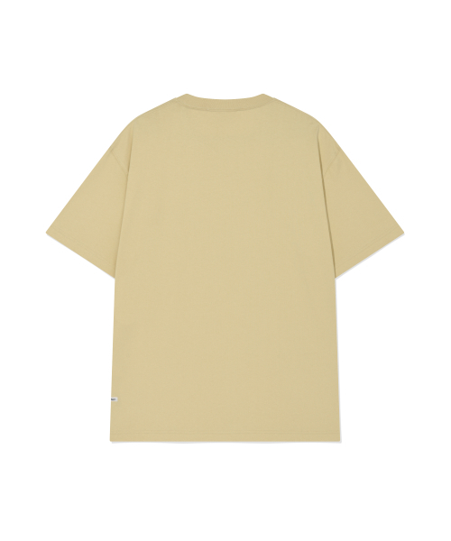 COVERNAT（カバーナット）の「タイポグリッドグラフィックTシャツダスティイエロー（Tシャツ/カットソー・メンズ・その他・SMALL/MEDIUM/LARGE/X-LARGE/X-SMALL）」の3枚目の写真