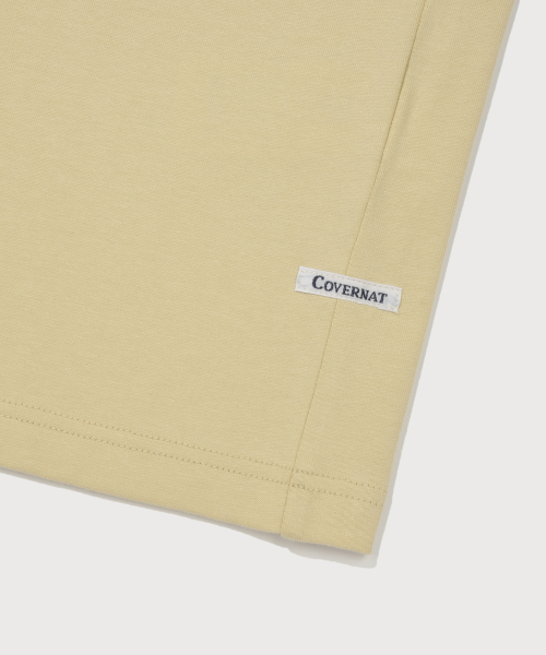 COVERNAT（カバーナット）の「タイポグリッドグラフィックTシャツダスティイエロー（Tシャツ/カットソー・メンズ・その他・SMALL/MEDIUM/LARGE/X-LARGE/X-SMALL）」の10枚目の写真
