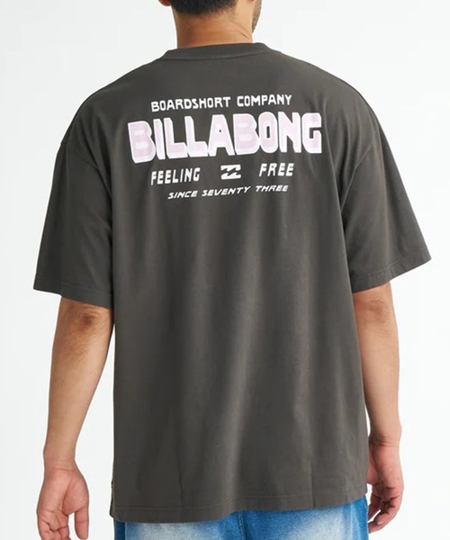 BILLABONG（ビラボン）の「BILLABONG/ビラボン 半袖 Tシャツ ASPECT BG01A212（Tシャツ/カットソー・メンズ・クリーム/ブルーパープル/スミクロ・M/XL/L）」の2枚目の写真