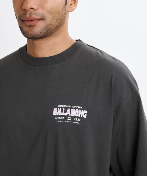BILLABONG（ビラボン）の「BILLABONG/ビラボン 半袖 Tシャツ ASPECT BG01A212（Tシャツ/カットソー・メンズ・クリーム/ブルーパープル/スミクロ・M/XL/L）」の7枚目の写真