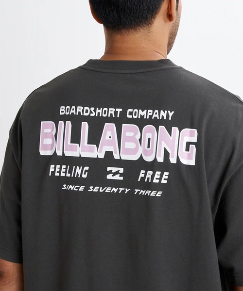BILLABONG（ビラボン）の「BILLABONG/ビラボン 半袖 Tシャツ ASPECT BG01A212（Tシャツ/カットソー・メンズ・クリーム/ブルーパープル/スミクロ・M/XL/L）」の8枚目の写真