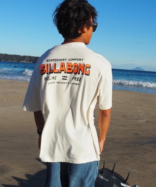 BILLABONG（ビラボン）の「BILLABONG/ビラボン 半袖 Tシャツ ASPECT BG01A212（Tシャツ/カットソー・メンズ・クリーム/ブルーパープル/スミクロ・M/XL/L）」の16枚目の写真