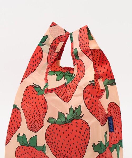 WEB限定】＜BAGGU＞BABY / ストロベリー / キッズ（エコバッグ/サブ