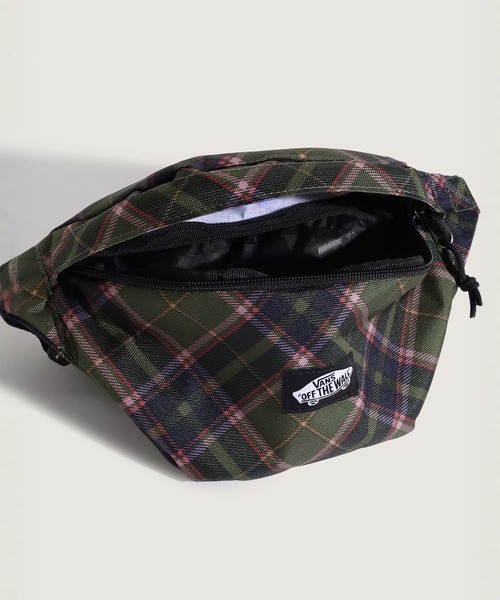 VANS（バンズ）の「TRAVELER ファニーパック / Traveler Fanny Pack Pine Fores VN000HE6EN61（ボディバッグ/ウエストポーチ・メンズ・チェック・ONE SIZE）」の3枚目の写真