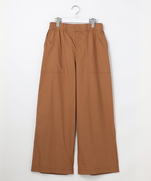 自由区(ジユウク)の「ハイカウントブロードワイド ベイカーパンツ(その他パンツ・レディース・ブラウン系/スカイブルー系/グレー系・44/46)」の11枚目の写真