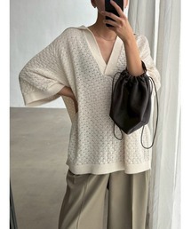 RIM.ARK（リムアーク）の「Skipper knit PO スキッパー ニット プルオーバー（ニット/セーター）」