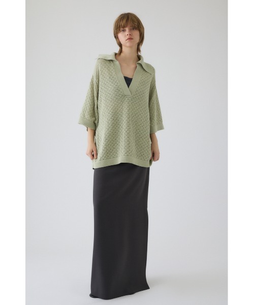 Skipper knit PO スキッパー ニット プルオーバー（ニット/セーター