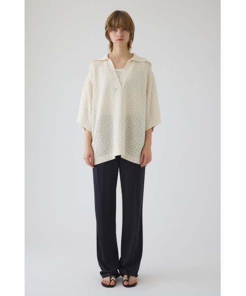 Skipper knit PO スキッパー ニット プルオーバー（ニット/セーター 