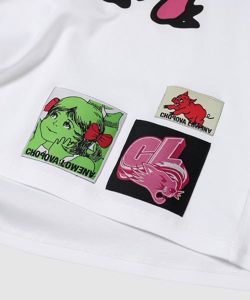 Chopova Lowena(チョポヴァ ロウェナ)の「Screen Print Oversized Jersey Top(Tシャツ/カットソー・レディース・マルチ・S/XS)」の5枚目の写真