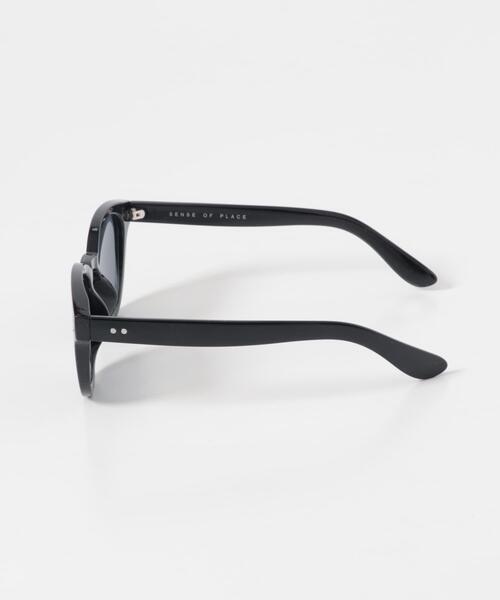 SENSE OF PLACE by URBAN RESEARCH（センスオブプレイスバイアーバンリサーチ）の「ボストンサングラス（サングラス・メンズ・ブラック/ベージュ・ONE）」の8枚目の写真