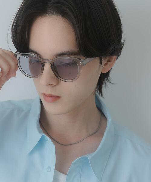 SENSE OF PLACE by URBAN RESEARCH（センスオブプレイスバイアーバンリサーチ）の「ボストンサングラス（サングラス・メンズ・ブラック/ベージュ・ONE）」の11枚目の写真