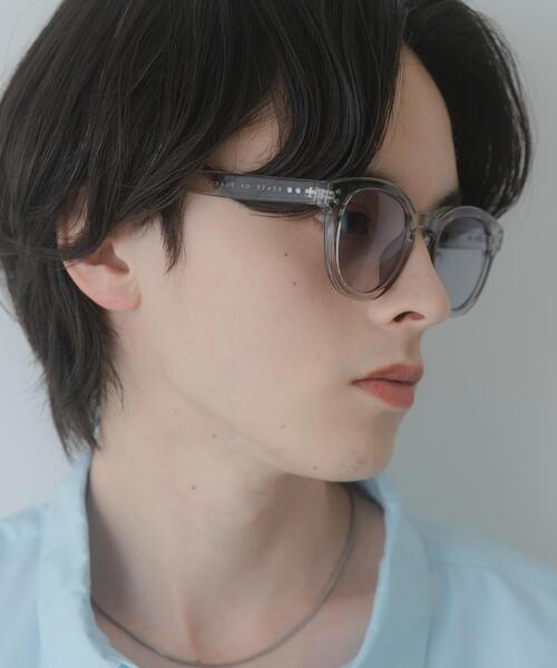 SENSE OF PLACE by URBAN RESEARCH（センスオブプレイスバイアーバンリサーチ）の「ボストンサングラス（サングラス・メンズ・ブラック/ベージュ・ONE）」の12枚目の写真