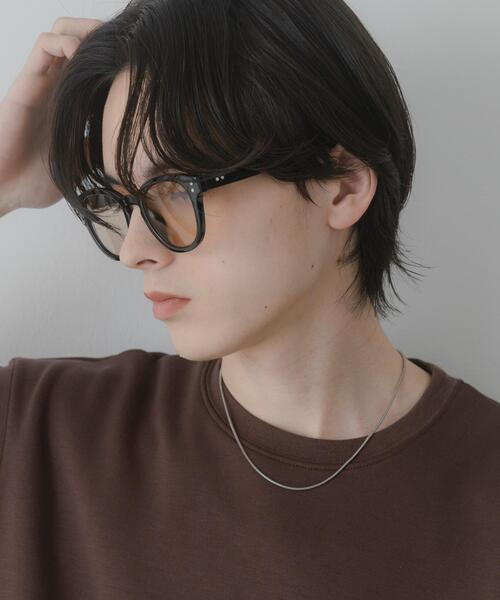 SENSE OF PLACE by URBAN RESEARCH（センスオブプレイスバイアーバンリサーチ）の「ボストンサングラス（サングラス・メンズ・ブラック/ベージュ・ONE）」の16枚目の写真