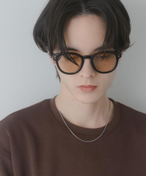 SENSE OF PLACE by URBAN RESEARCH（センスオブプレイスバイアーバンリサーチ）の「ボストンサングラス（サングラス・メンズ・ブラック/ベージュ・ONE）」の18枚目の写真