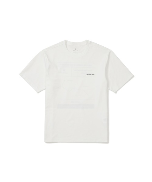 Snow Peak（スノーピーク）の「Snow Peak / Regen Quick-Dry Graphic S/S T-Shirt リジェネ クイックドライグラフィック S/S T シャツ 海外限定（Tシャツ/カットソー・メンズ・オフホワイト/ブラック/ダークカーキ・M/L/XL/2XL）」の19枚目の写真