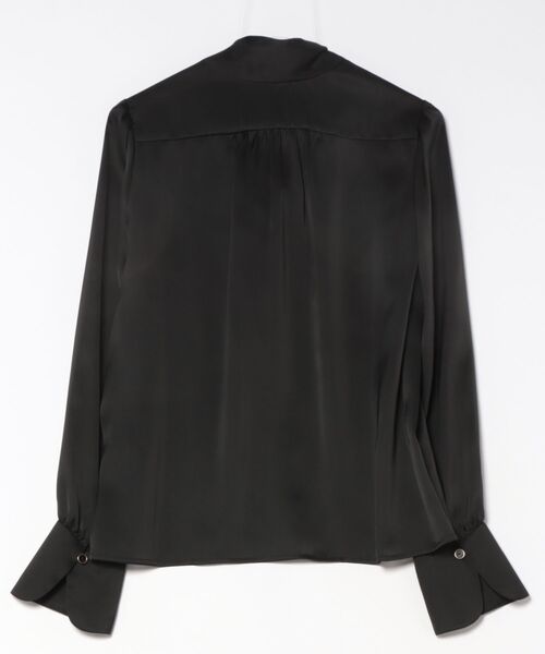 CADUNE（カデュネ）の「ボウタイブラウス（シャツ/ブラウス・レディース・ネイビー/ホワイト/ブラック・36/38）」の4枚目の写真