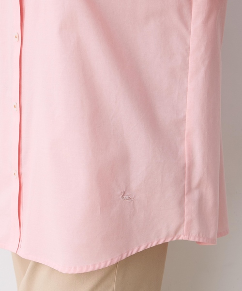 DECOY SINCE 1981（デコイシンスイチキュウハチイチ）の「レギュラーカラーシャツブラウス【綿100％・シワになりにくい】（シャツ/ブラウス・レディース・ブルー/ピンク/ネイビー・9号/11号/13号/15号/17号）」の18枚目の写真