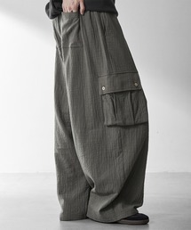 RUUBON（ルーボン）の「【RUUBON】soft texture cargo pants  /  ソフトテクスチャーカーゴパンツ（カーゴパンツ）」