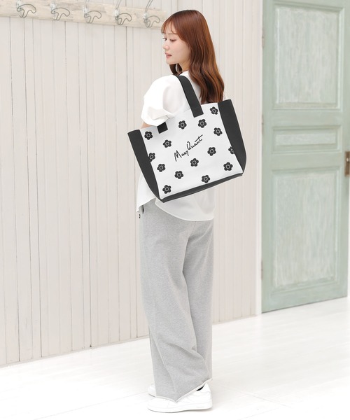 サインロゴニットJQ トート(トートバッグ)|MARY QUANT(マリー サインロゴニットJQ トート(トートバッグ)|MARY QUANT(マリー