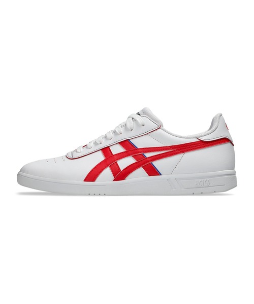 ASICS(アシックス)の「GEL-VICKKA PRO / ゲルビッカー プロ(スニーカー・メンズ・ホワイト×レッド・23.5/26/24/23/25/28.5/28/25.5/27.5/27/26.5/24.5/29)」の2枚目の写真