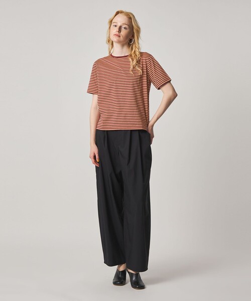 Steven Alan(スティーブンアラン)の「<Steven Alan>ボーダー プルオーバー(Tシャツ/カットソー・レディース・ダークオレンジ/ライトブルー・FREE)」の17枚目の写真
